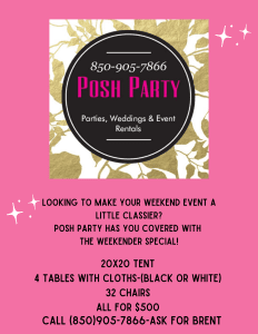 Posh Party Flyer